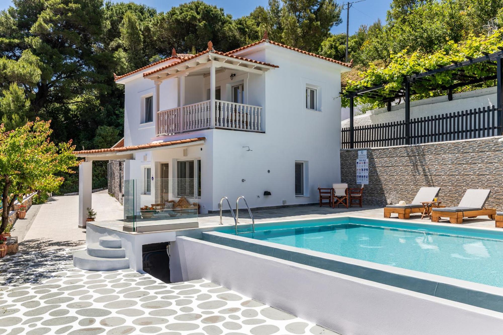 Liagka Villa Skopelos Habitación foto
